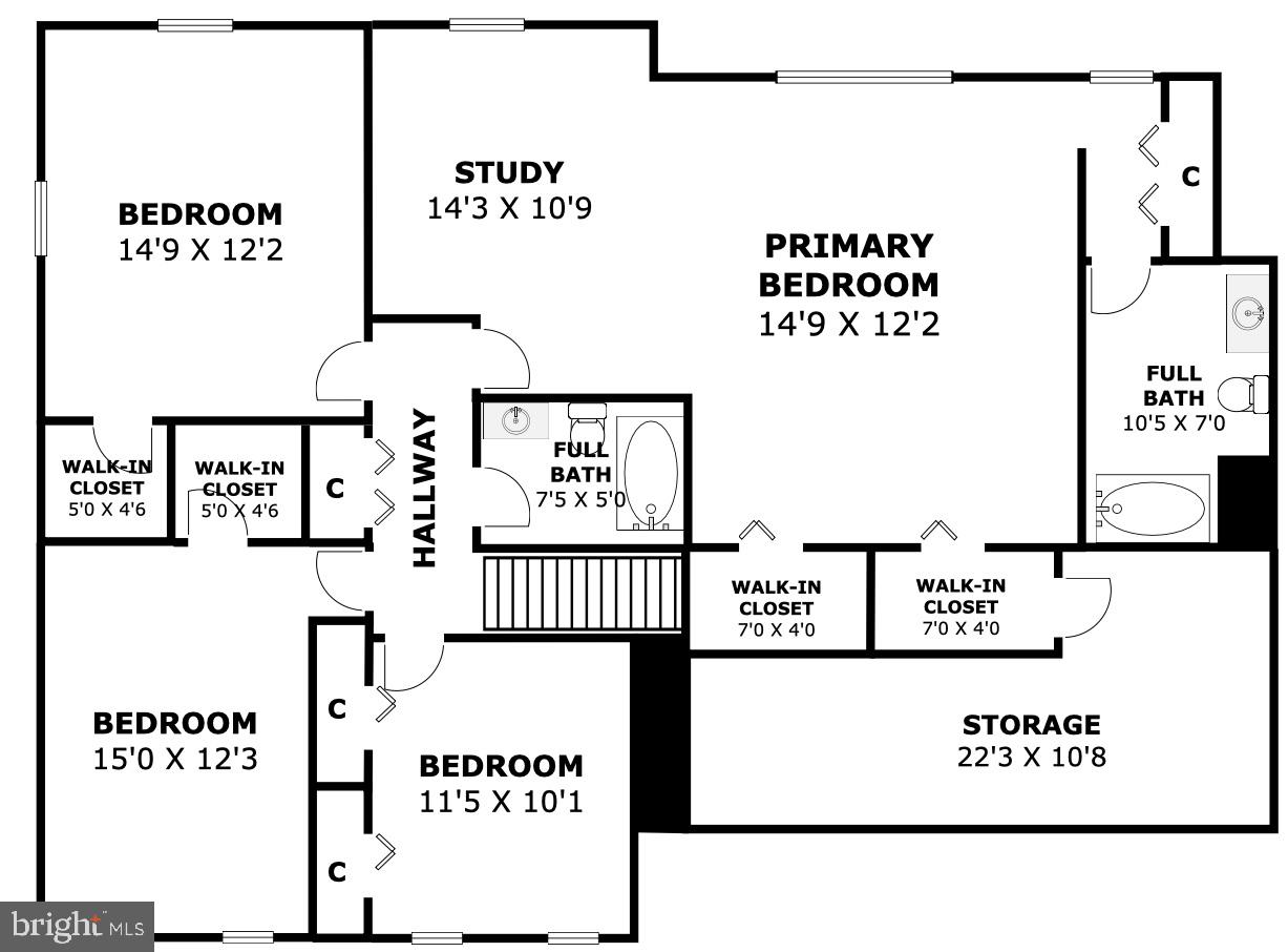 14003 North Commons Way Potomac, MD 20854 - Photo 5 of 6 Upper Level