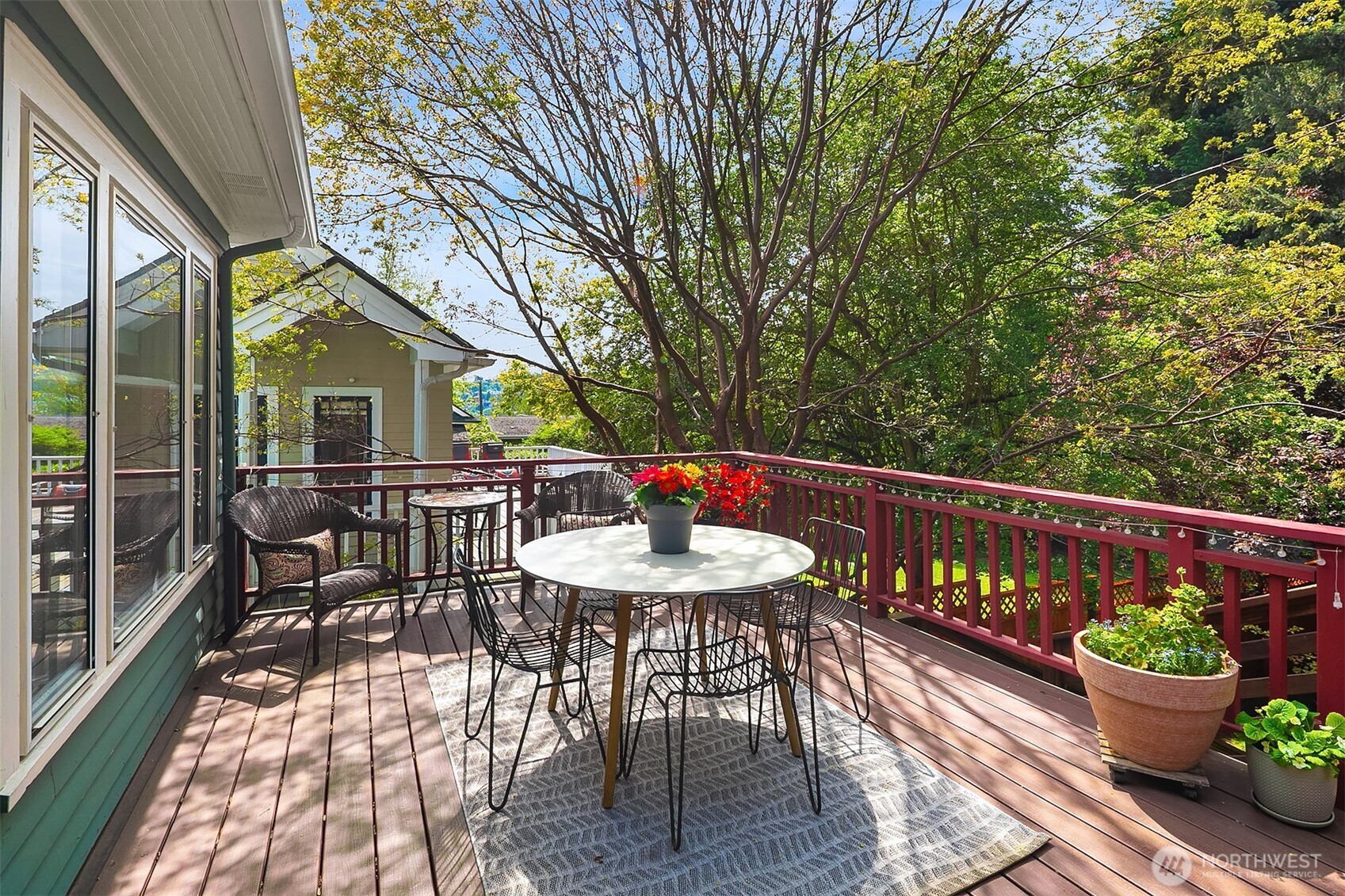 3917 Interlake Avenue North Seattle, WA 98103 - Photo 28 of 36 a view of a patio in the backyard
