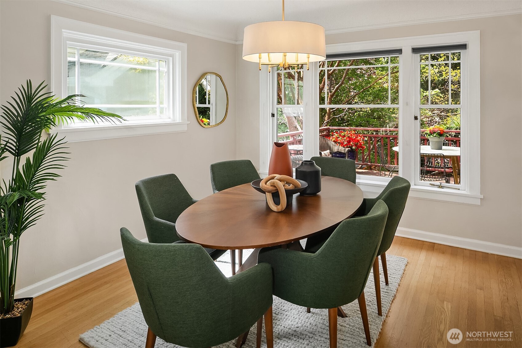 3917 Interlake Avenue North Seattle, WA 98103 - Photo 8 of 36 a view of a dining room with furniture window and outside view
