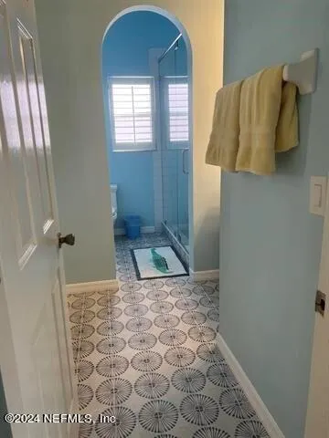 a view of a bathroom