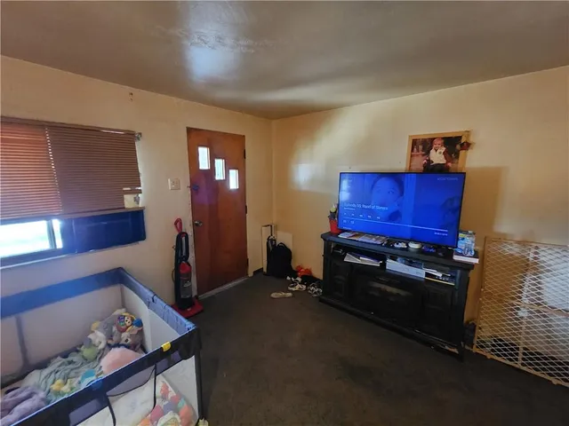 a room with furniture