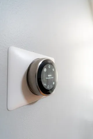 a view of a backyard with a patio