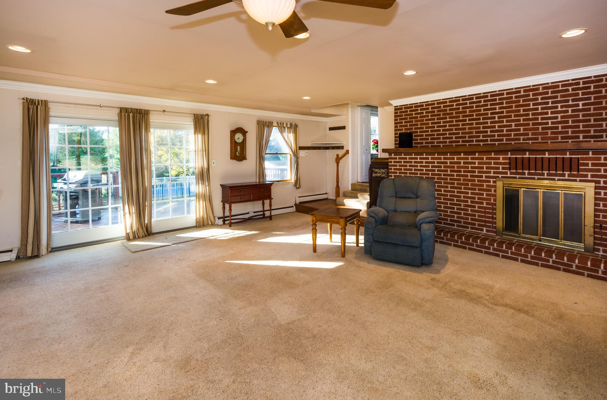3103 Winchester Way Fallston, MD 21047 - Photo 14 of 38 Family Room - Access to Rear Deck and yard