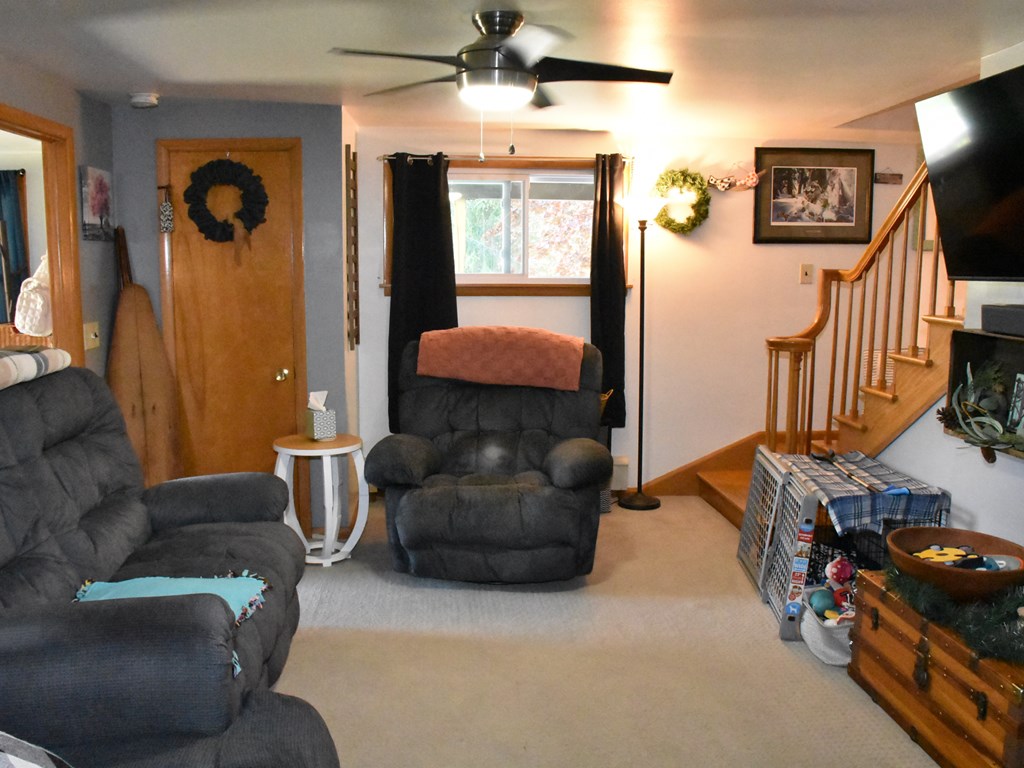 1334 Cochranton Road Carlton, PA 16311 - Photo 13 of 49 a living room with furniture and a flat screen tv