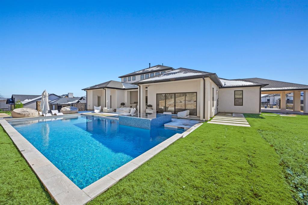 2509 Bella Ridge Keller, TX 76262 - Photo 30 of 34 a view of a house with a backyard porch and sitting area