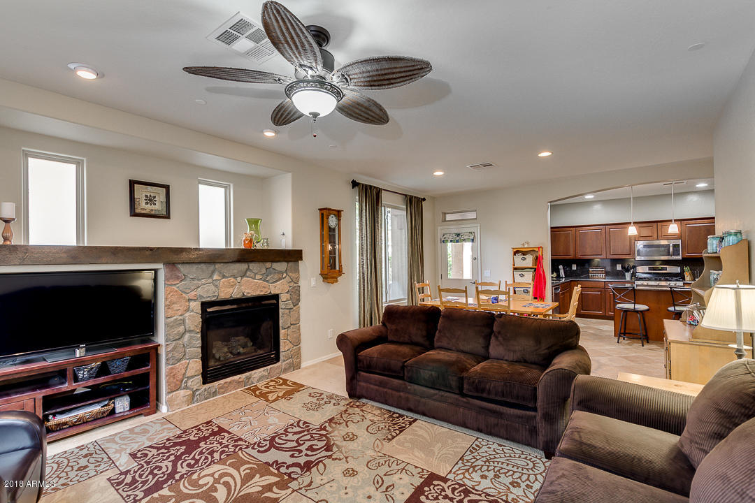 4356 East Cullumber Street Gilbert, AZ 85234 - Photo 10 of 40 Gas Fireplace