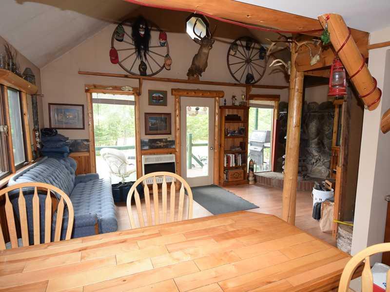 241 Berry Pit Road Hudson, ME 04449 - Photo 6 of 20 Living Room. Looking from the...