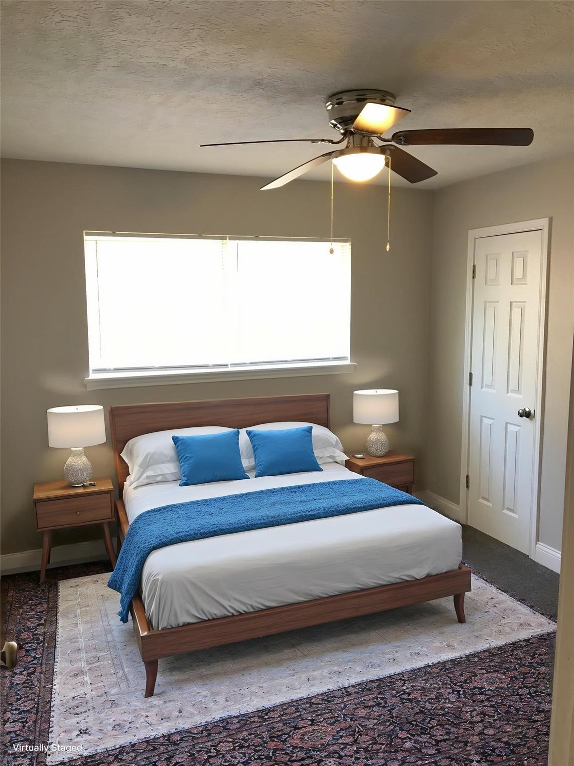415 Sevenhampton Lane Houston, TX 77015 - Photo 20 of 28 Virtually staged bedroom