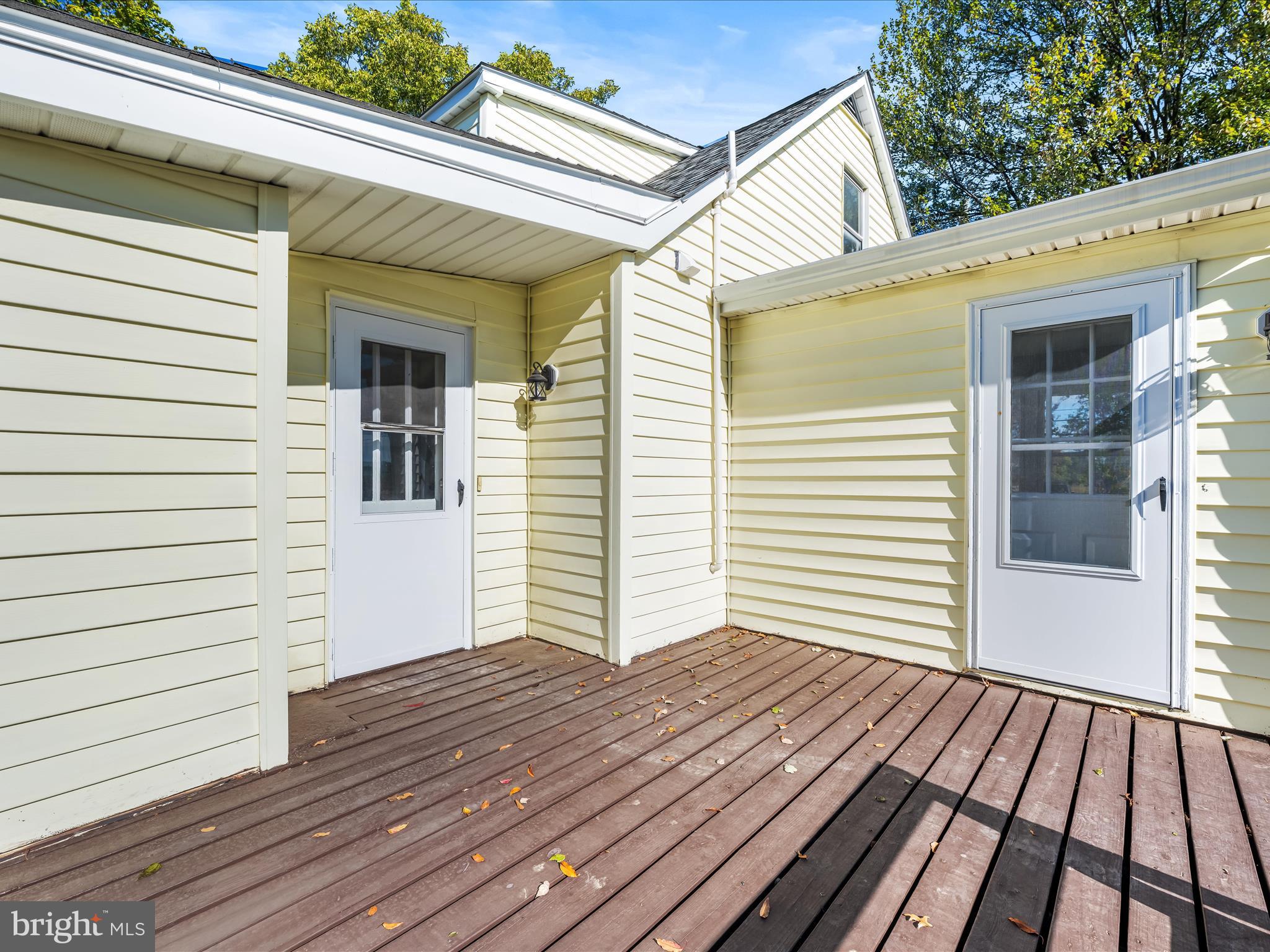 298 Bufflick Road Winchester, VA 22602 - Photo 30 of 38 a view of a house with wooden deck