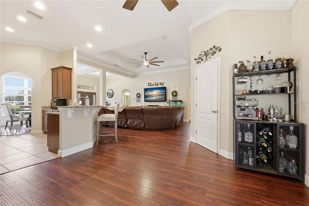 24934 Northwest 170th Road High Springs, FL 32643 - Photo 13 of 33 a living room with furniture and wooden floor