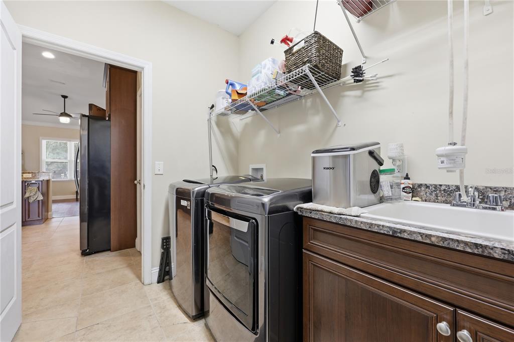 24934 Northwest 170th Road High Springs, FL 32643 - Photo 30 of 33 a view of a storage and utility room with a sink