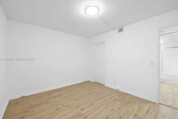 a view of empty room