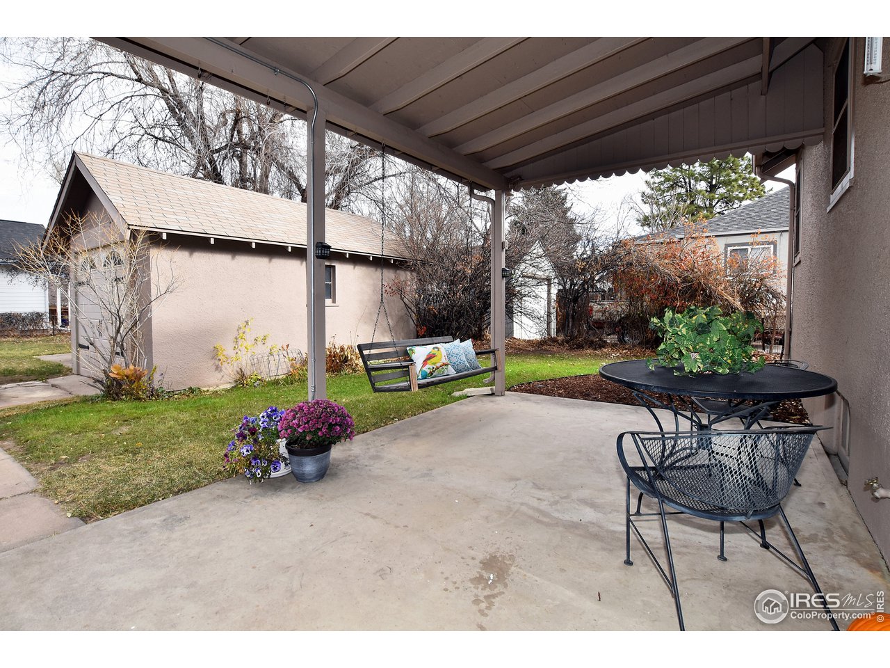 418 East Prospect Road Fort Collins, CO 80524 - Photo 34 of 40 Huge covered patio with swing