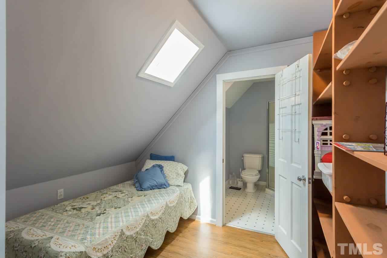 11816 Possum Track Road Raleigh, NC 27614 - Photo 23 of 25 a bedroom with a bed and a view of bedroom