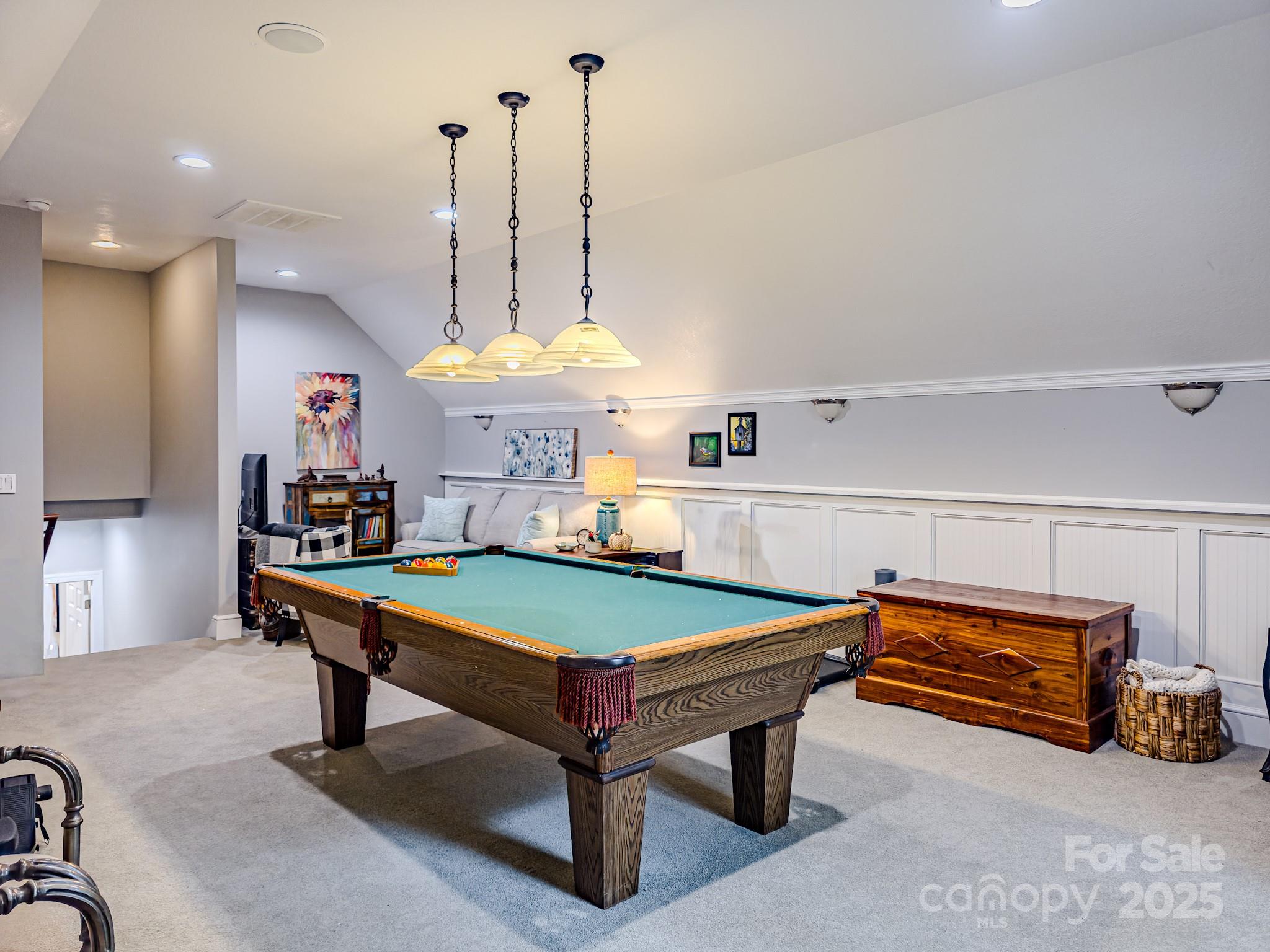 134 Chisholm Trail Rutherfordton, NC 28139 - Photo 16 of 48 a room with pool table and windows