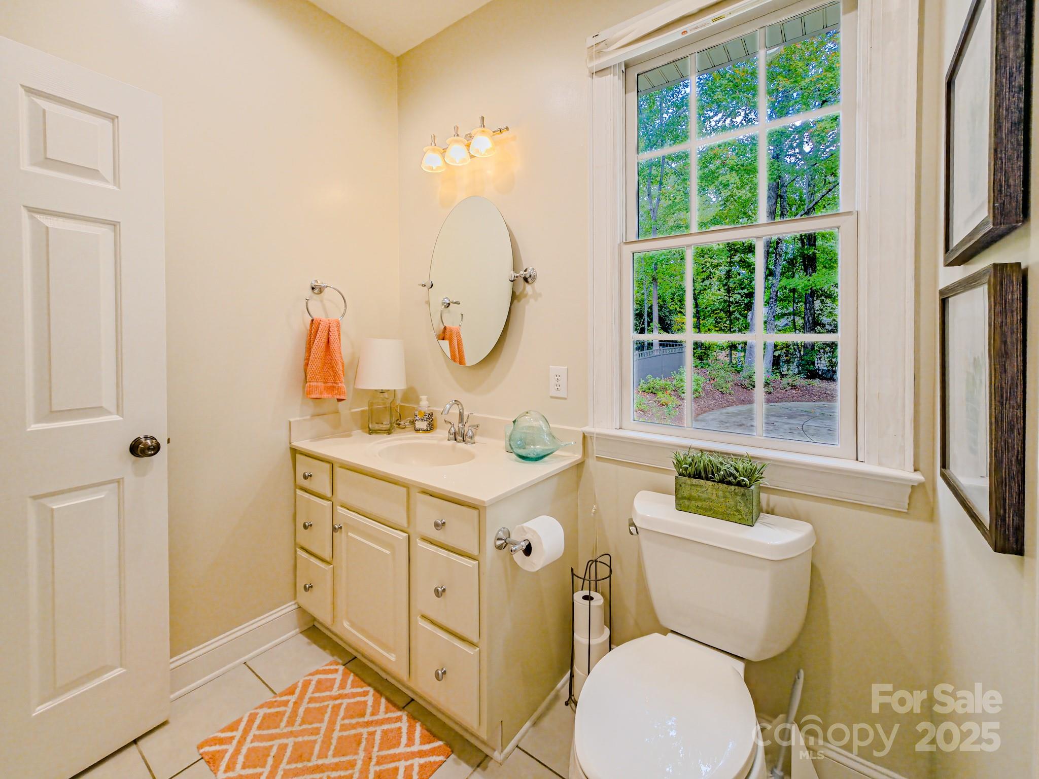 134 Chisholm Trail Rutherfordton, NC 28139 - Photo 27 of 48 a bathroom with a sink mirror vanity and toilet