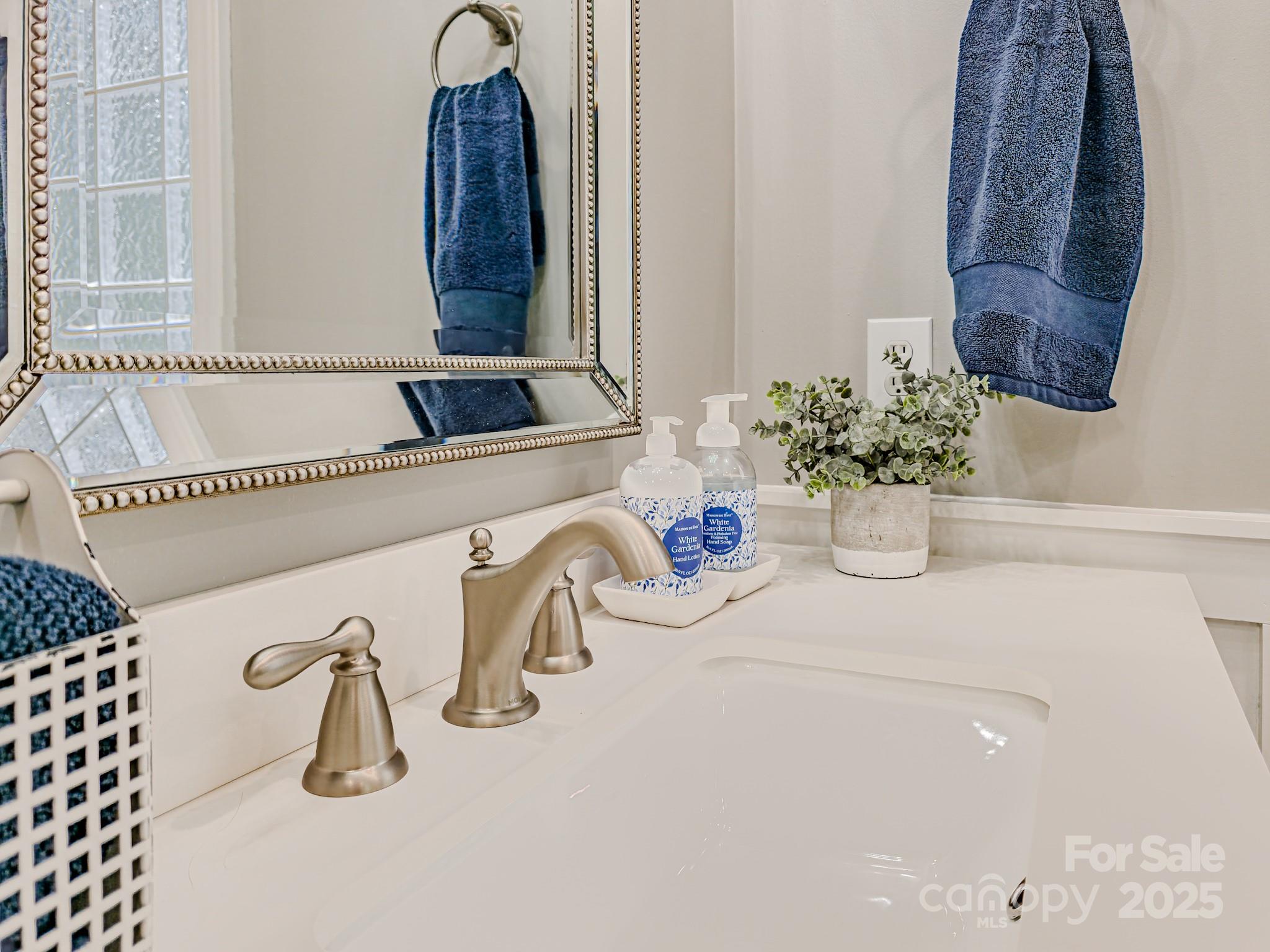 134 Chisholm Trail Rutherfordton, NC 28139 - Photo 48 of 48 a bathroom with a sink and a mirror