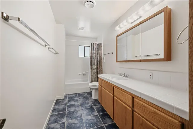 a backyard of a house