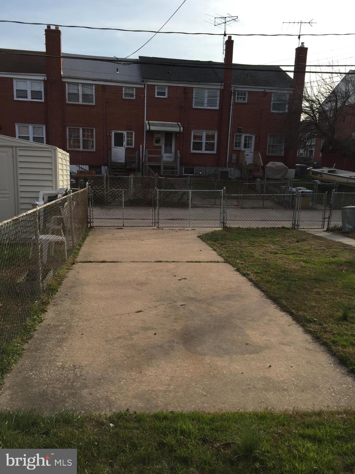1027 Middlesex Road Essex, MD 21221 - Photo 10 of 11 Back parking pad and yard area