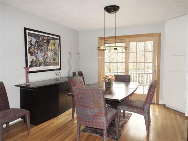 239 Worthen Road East Lexington, MA 02421 - Photo 4 of 13 a view of a dining room with furniture window and wooden floor