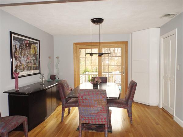 239 Worthen Road East Lexington, MA 02421 - Photo 5 of 13 a view of a dining room with furniture window and wooden floor