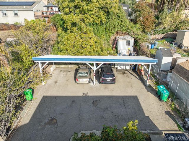 a view of outdoor space with seating area