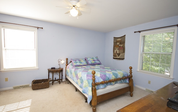 816 Harris Road Charlottesville, VA 22902 - Photo 25 of 28 a bedroom with a bed and a window