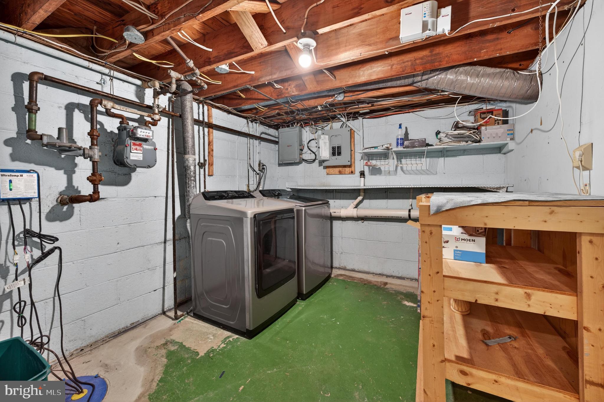 142 Evergreen Street Mount Holly, NJ 08060 - Photo 22 of 25 Full Laundry Room in the basement