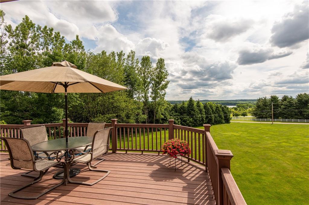 44 Carrier Road Transfer, PA 16154 - Photo 12 of 25 ENJOY DINNER OR A COCKTAIL ON THE THE UPPER LEVEL TIMBER TECH DECK.