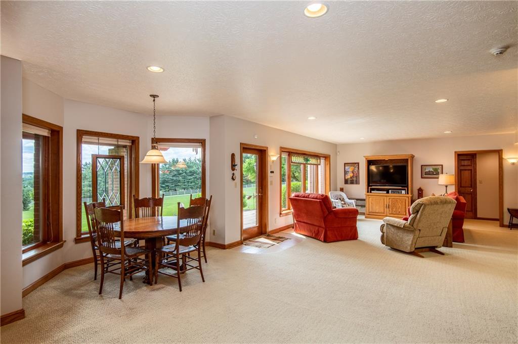 44 Carrier Road Transfer, PA 16154 - Photo 21 of 25 LOWER LEVEL FAMILY ROOM. LOADS OF NATURAL LIGHT.