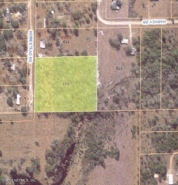 117 Homestead Road Palatka, FL 32177 - Photo 1 of 1 Plat Map