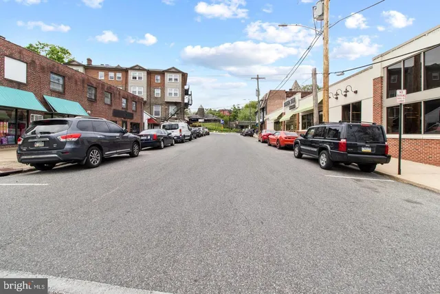a view of street with cars