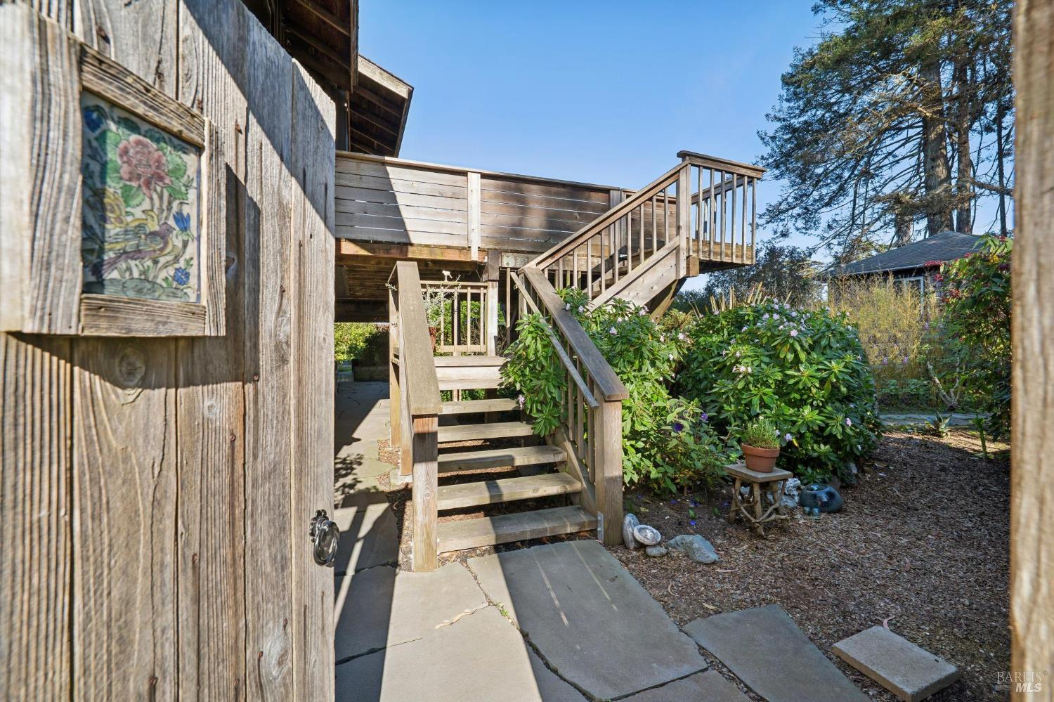 180 Maple Road Bolinas, CA 94924 - Photo 90 of 99 Entrance through gate at main home