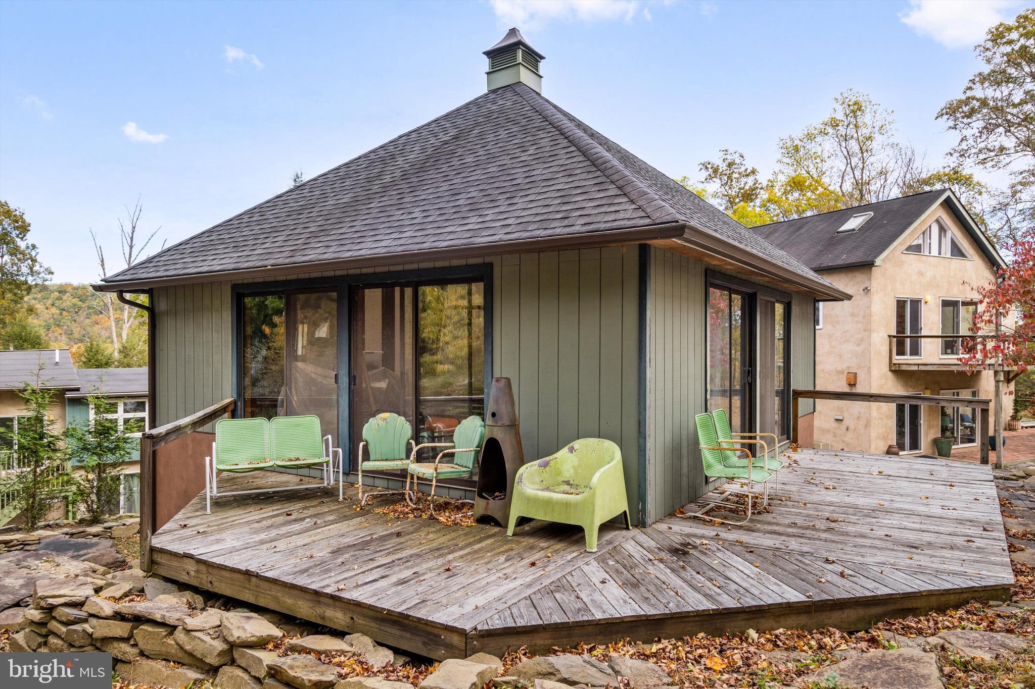 7640 Tohickon Hill Road Pipersville, PA 18947 - Photo 26 of 34 a house view with a seating space