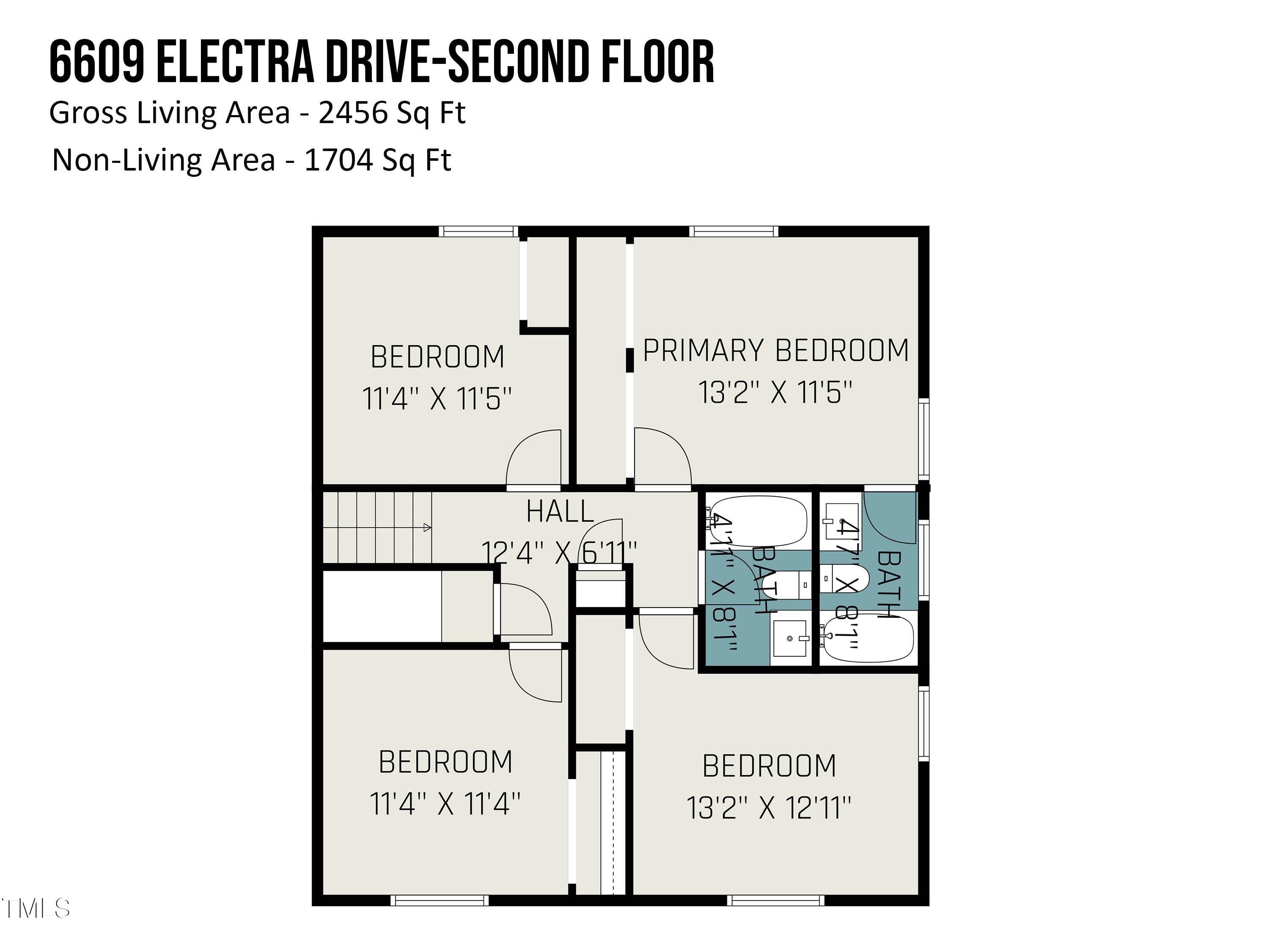 6609 Electra Drive Raleigh, NC 27607 - Photo 31 of 35 6609_electra_drive-second_floor_773