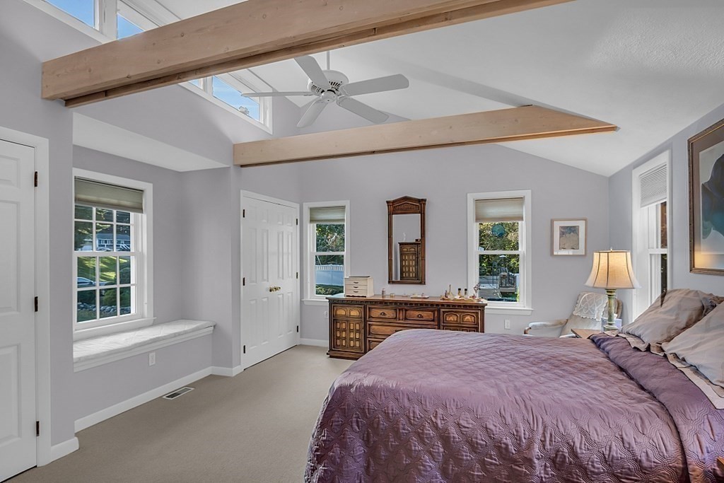 3 Johnson Road Chelmsford, MA 01824 - Photo 27 of 42 a bedroom with a large bed and a window