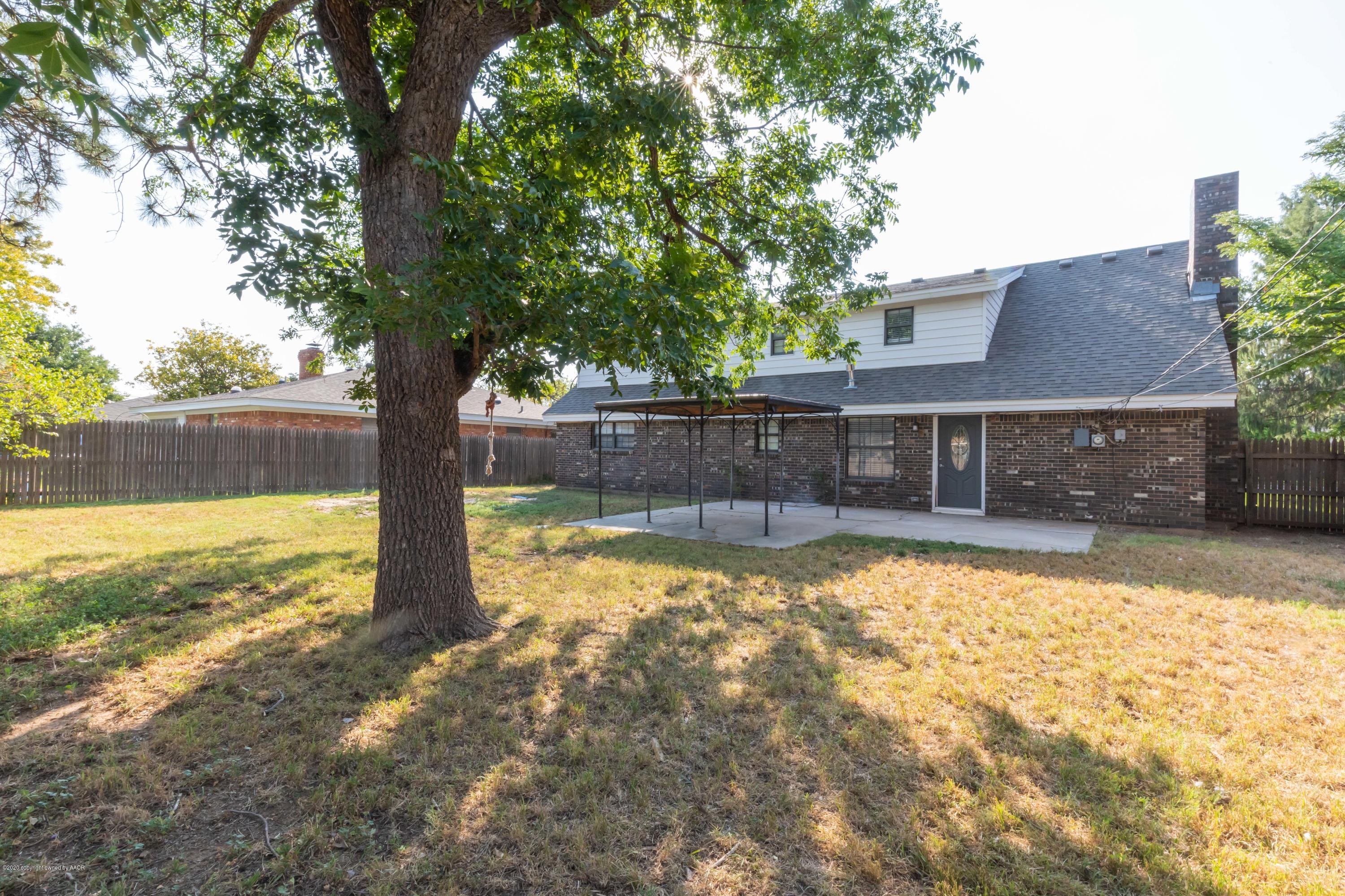6216 Hanson Road Amarillo, TX 79106 - Photo 48 of 48 BACKYARD