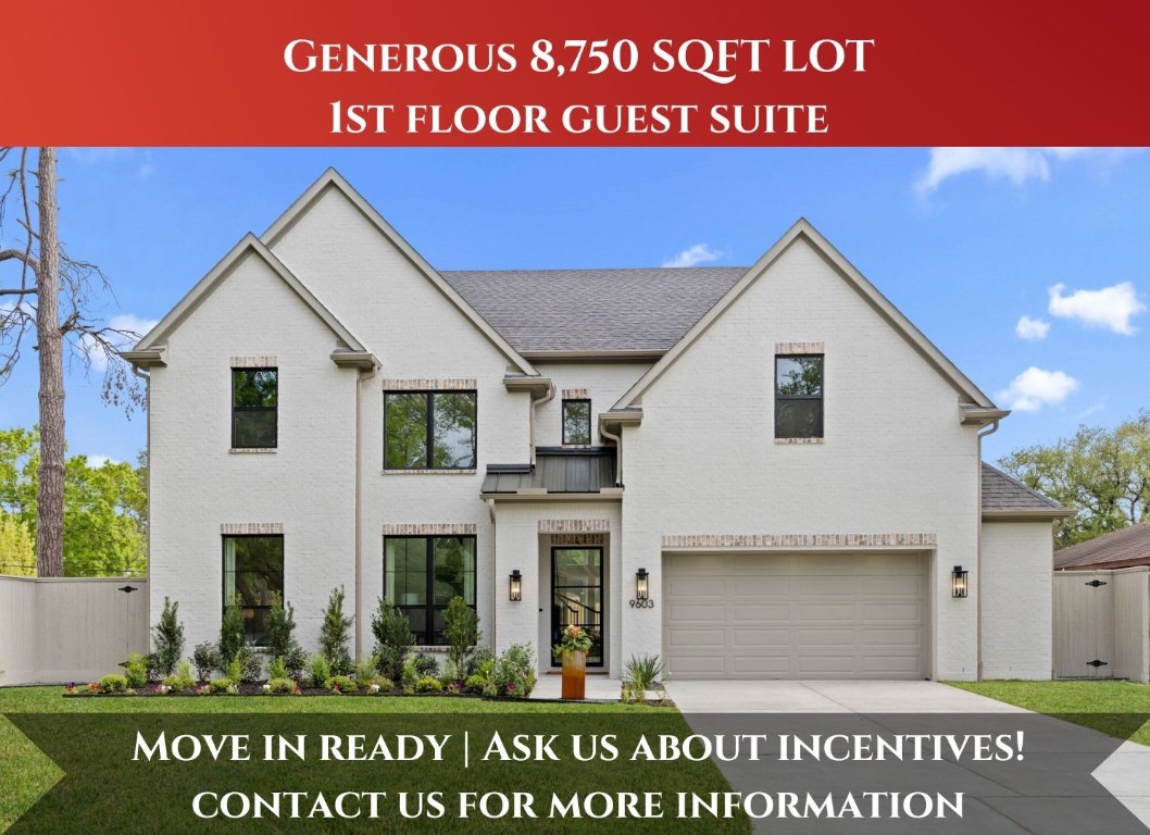 Welcome to 9603 Carousel! A Beautiful Home With 5-6 Bedrooms, 4.5 Bathrooms, and a 2-Car Garage