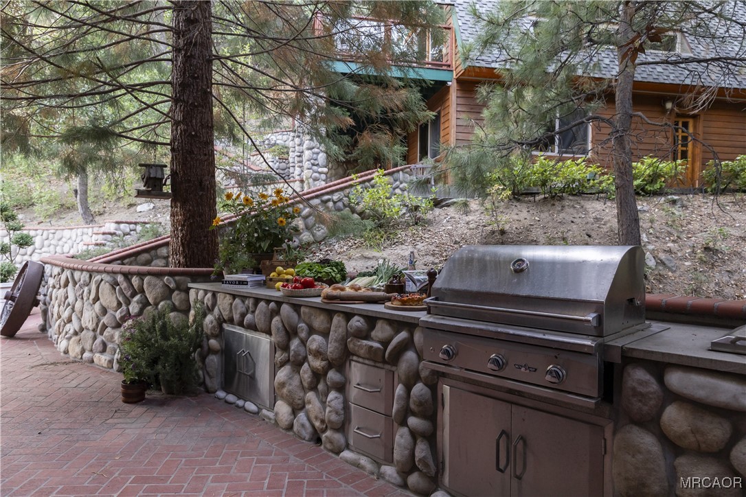 27710 West Shore Road Lake Arrowhead, CA 92352 - Photo 42 of 47 a view of a street with sitting area