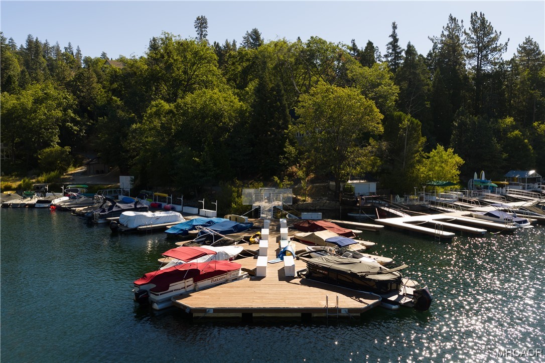 27710 West Shore Road Lake Arrowhead, CA 92352 - Photo 44 of 47 a view of a lake with boats and trees