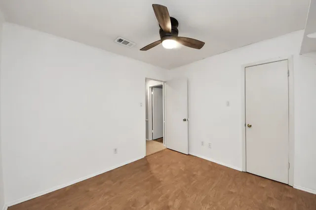 a view of empty room