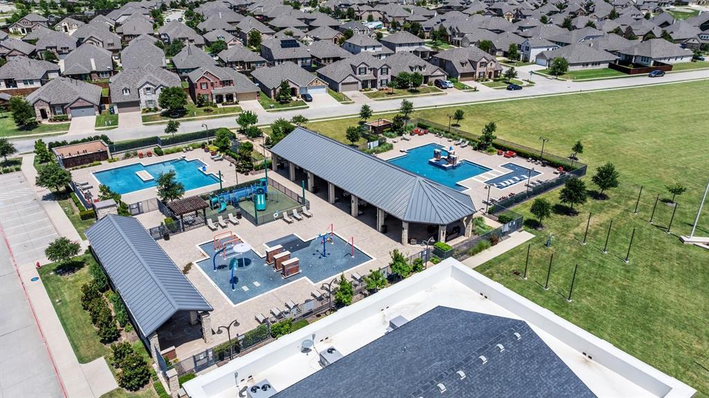 1836 Big Spring Drive Forney, TX 75126 - Photo 40 of 40 an aerial view of a house with a ocean view