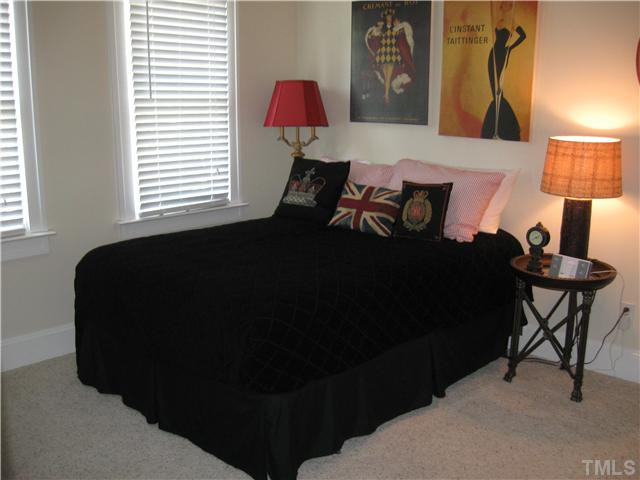 706 Tower Street Raleigh, NC 27605 - Photo 18 of 23 4th bedroom...all bedrooms are good-sized with great closet space and lots of natural light.