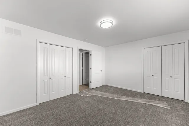 a view of empty room