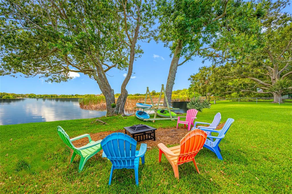 2153 Karan Way Clearwater, FL 33763 - Photo 5 of 65 a view of a chairs and table in the garden