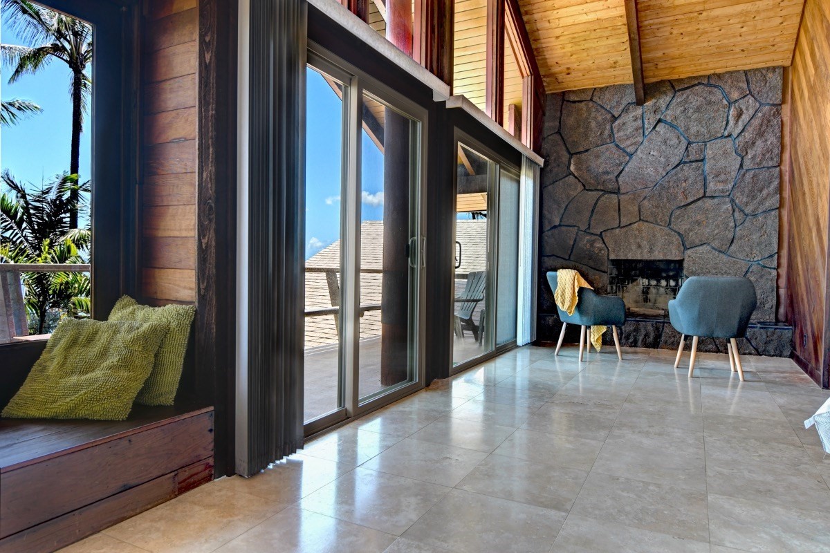 33 Poko Place Hilo, HI 96720 - Photo 11 of 28 a view of two chairs in the balcony