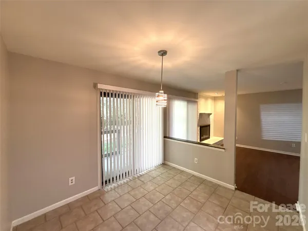 a view of a bathroom with a window