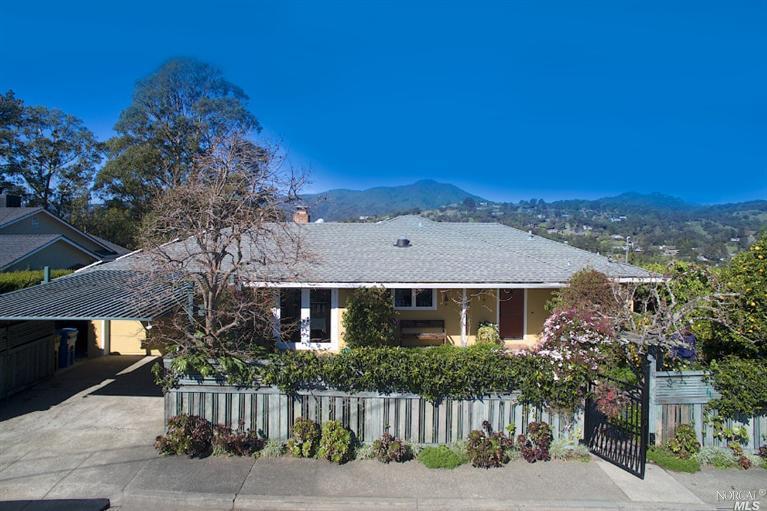 40 Longfellow Road Mill Valley, CA 94941 - Photo 1 of 1 a front view of a house with a yard