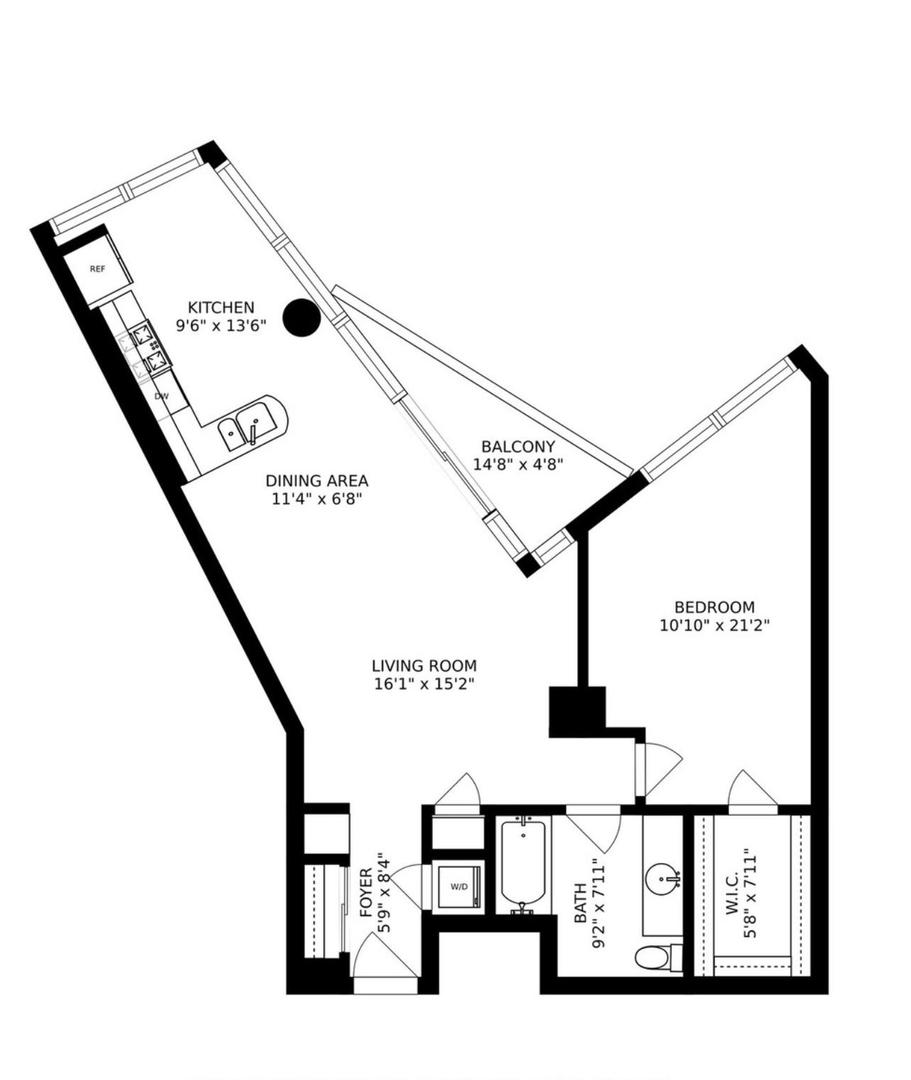 1720 Maple Avenue, Unit 2160 Evanston, IL 60201 - Photo 17 of 45 a picture of a building with a street