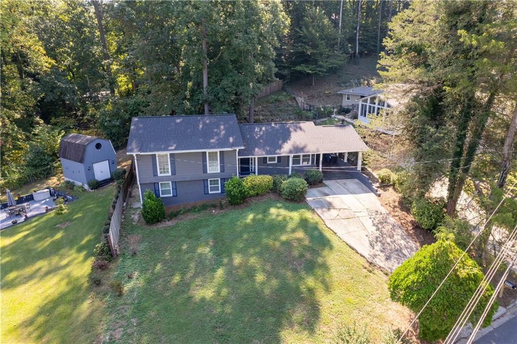 3144 Flamingo Drive East Point, GA 30344 - Photo 1 of 47 an aerial view of a house